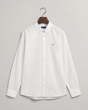 full-sleeves button-down collar shirt