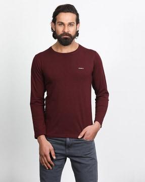 full sleeves crew neck t-shirt