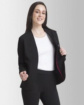 full sleeves jacket with insert pockets