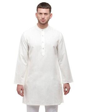 full sleeves short kurta