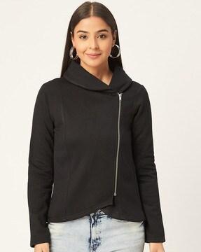 full sleeves side zip jacket