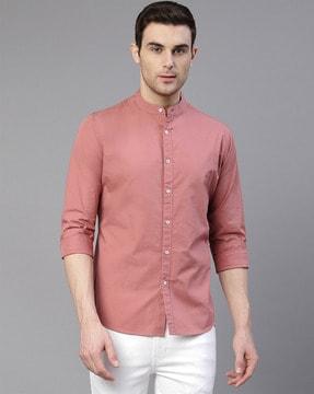 full sleeves slim fit shirt