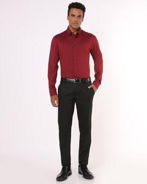 full sleeves slim fit shirt