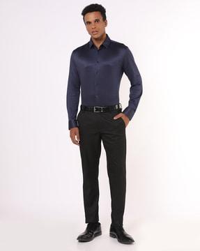 full sleeves slim fit shirt