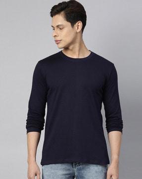 full sleeves t-shirt with round neck