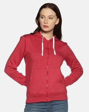 full sleeves zip-up hoodie