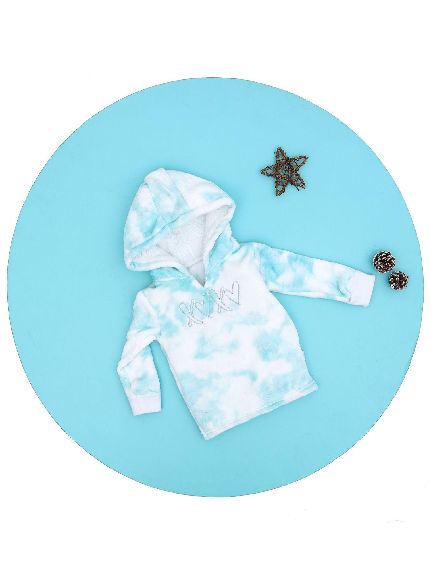 fun days flurry hoodie unisex sweatshirt - aqua