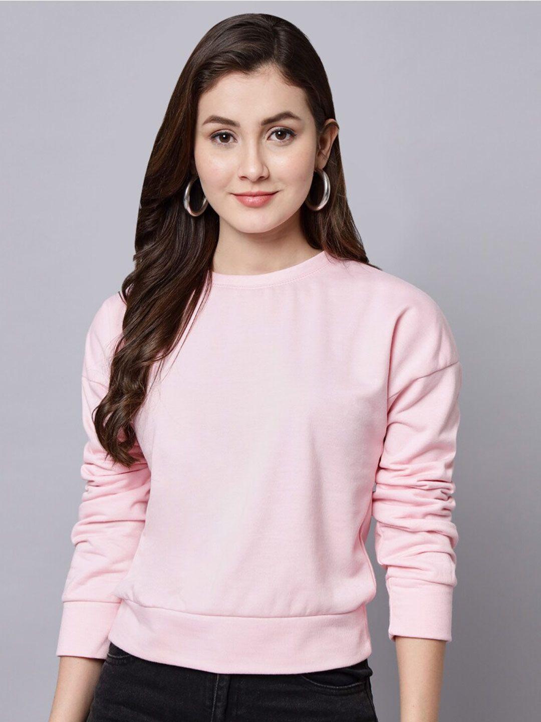 funday fashion round neck fleece sweatshirt