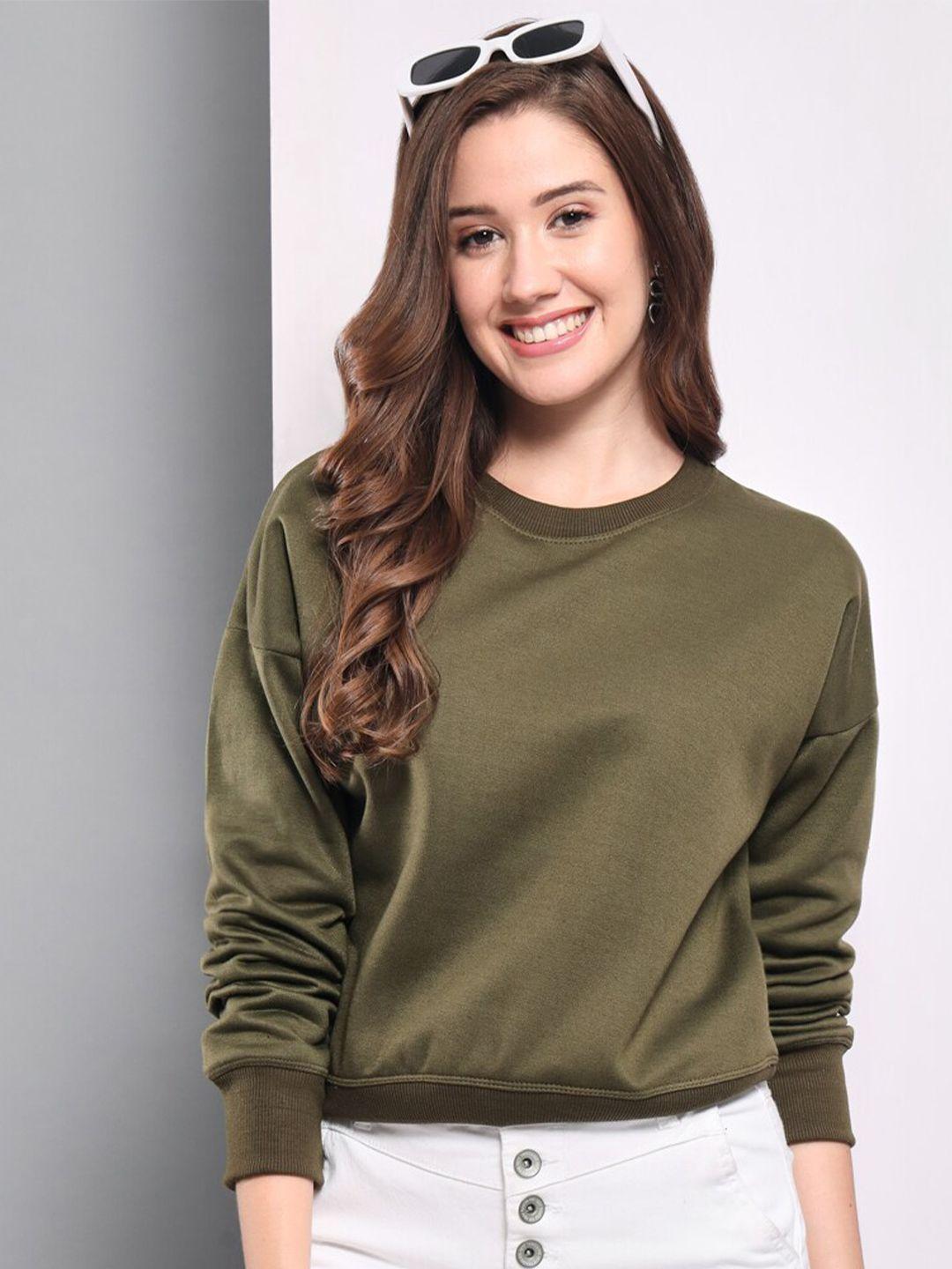 funday fashion round neck fleece sweatshirt