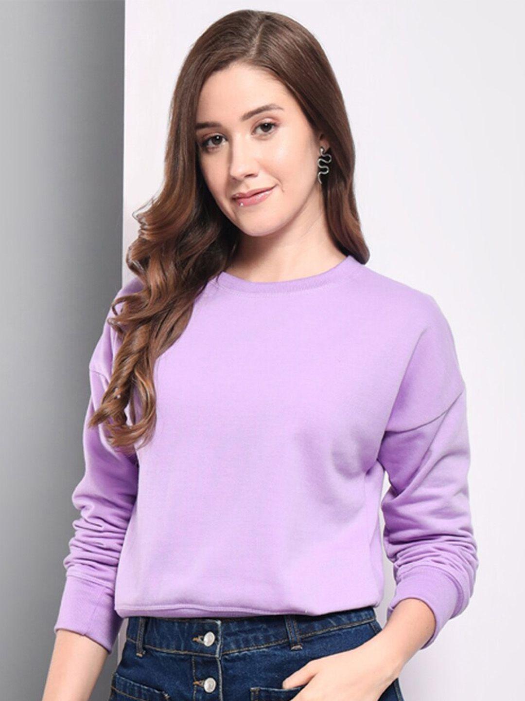 funday fashion round neck fleece sweatshirt