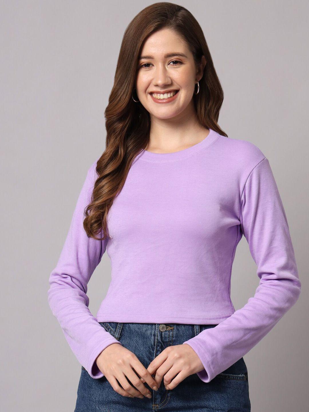 funday fashion round neck long sleeves top