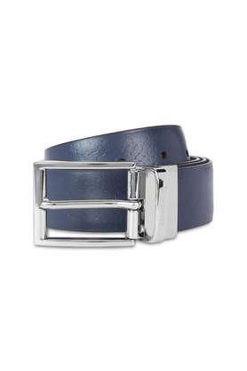 furbo leather men's casual reversible belt - wine