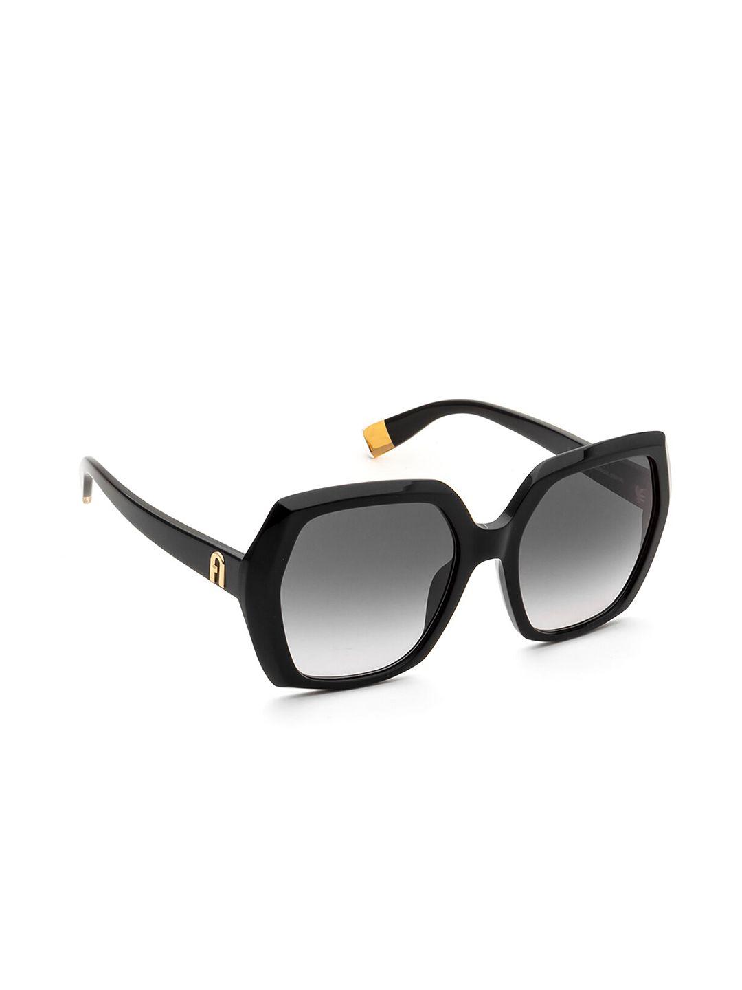 furla women square sunglasses with uv protected lens sfu62056700sg