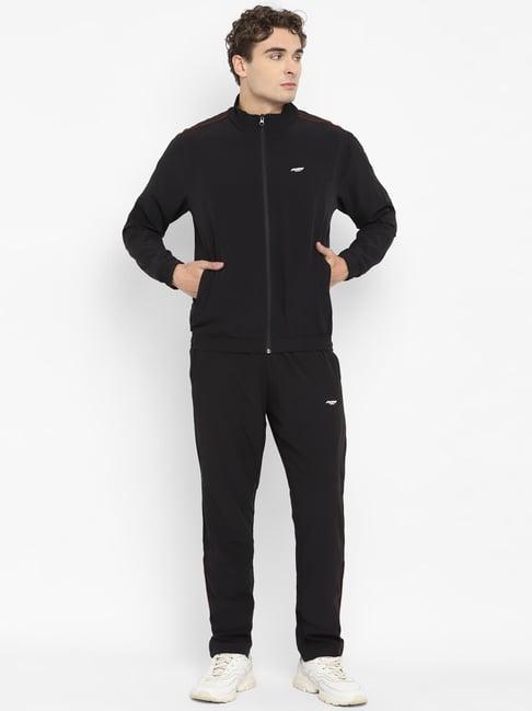 furo by red chief black regular fit tracksuits