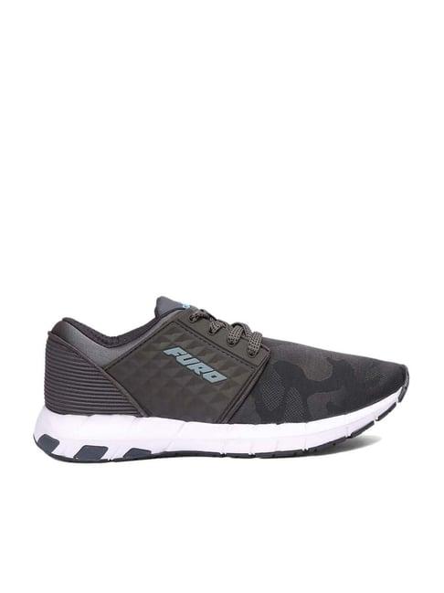 furo by red chief men's ash grey running shoes