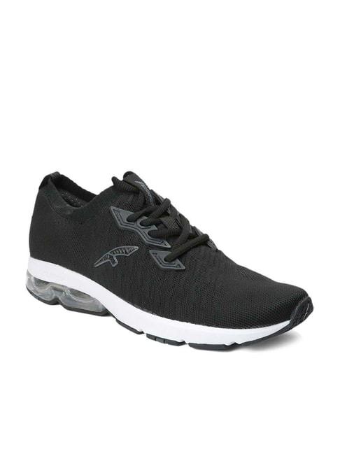 furo by red chief men's black running shoes