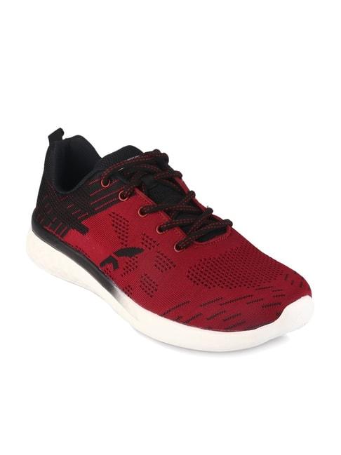 furo by red chief men's red walking shoes
