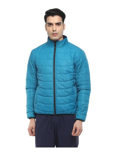 furo by red chief aqua blue comfort fit sports jacket