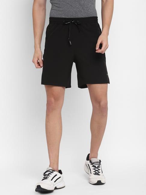 furo by red chief black regular fit shorts