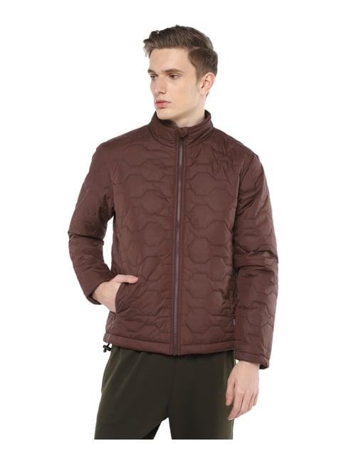 furo by red chief brown comfort fit sports jacket