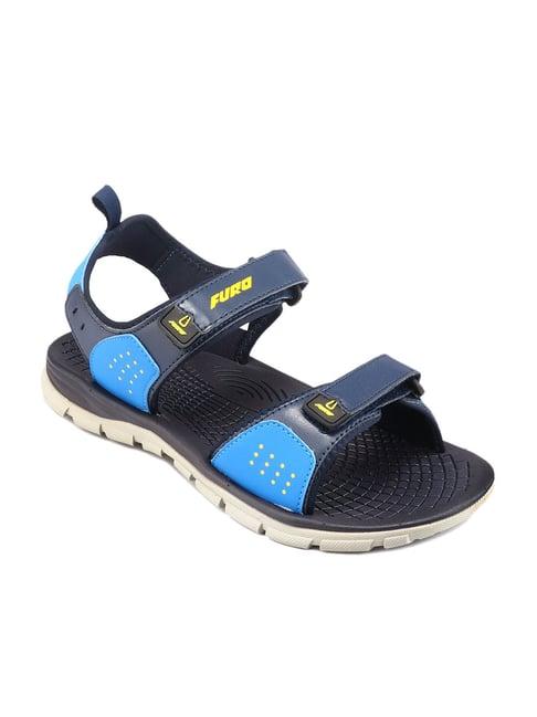 furo by red chief men's blue floater sandals