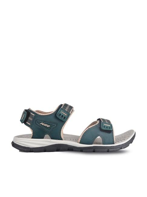 furo by red chief men's green floater sandals