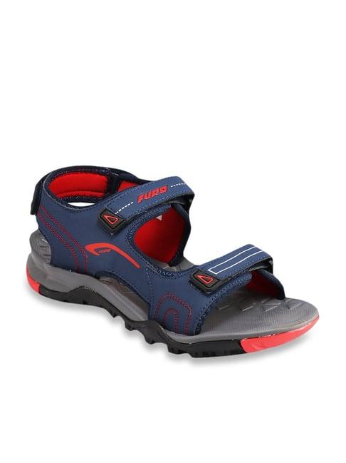 furo by red chief men's navy floater sandals