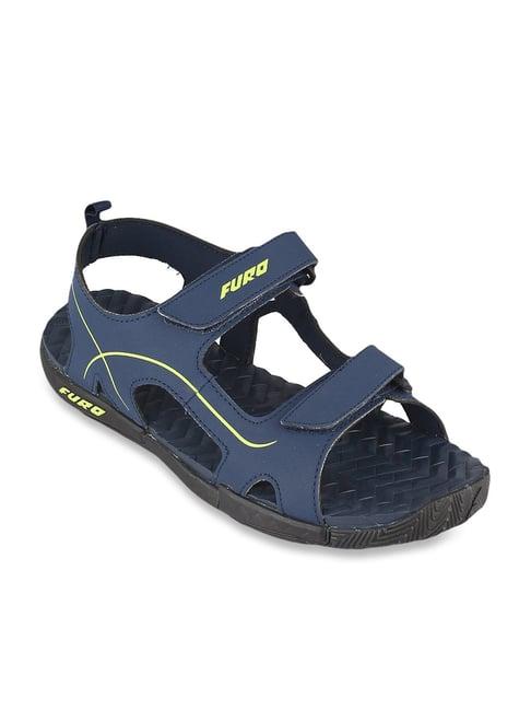 furo by red chief men's navy floater sandals