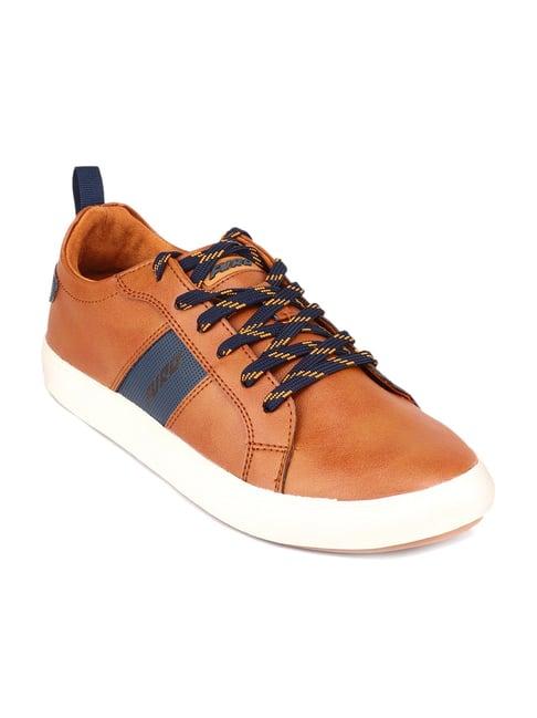 furo by red chief men's tan casual sneakers