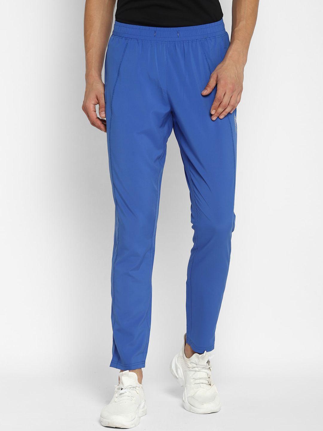 furo by red chief men blue solid track pants