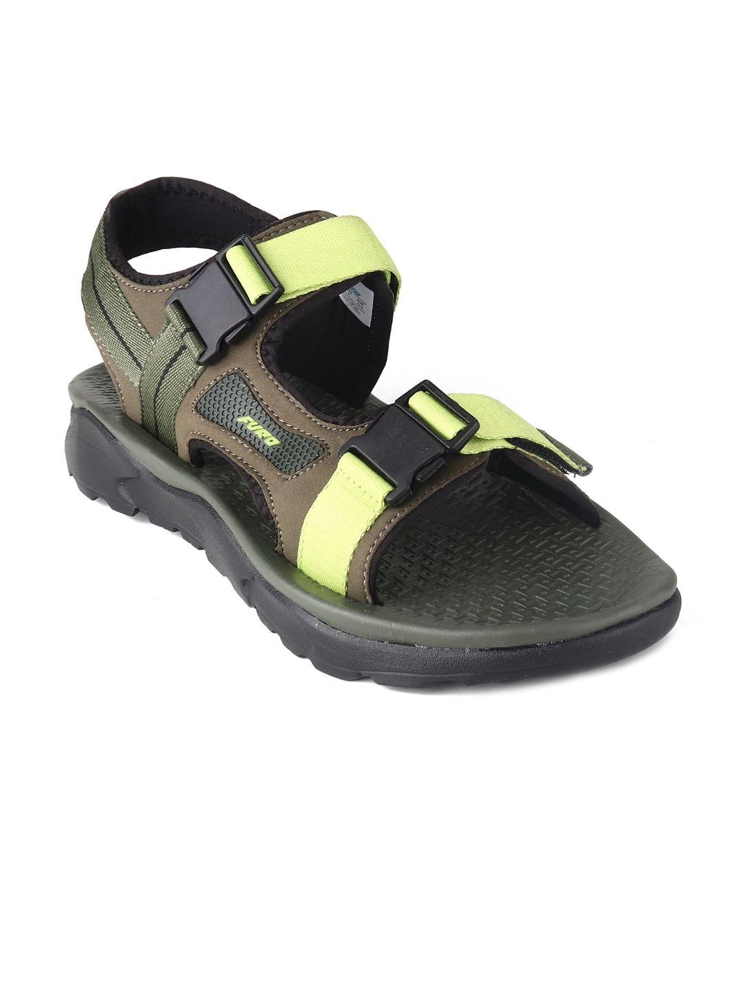 furo by red chief men buckled comfort sandals