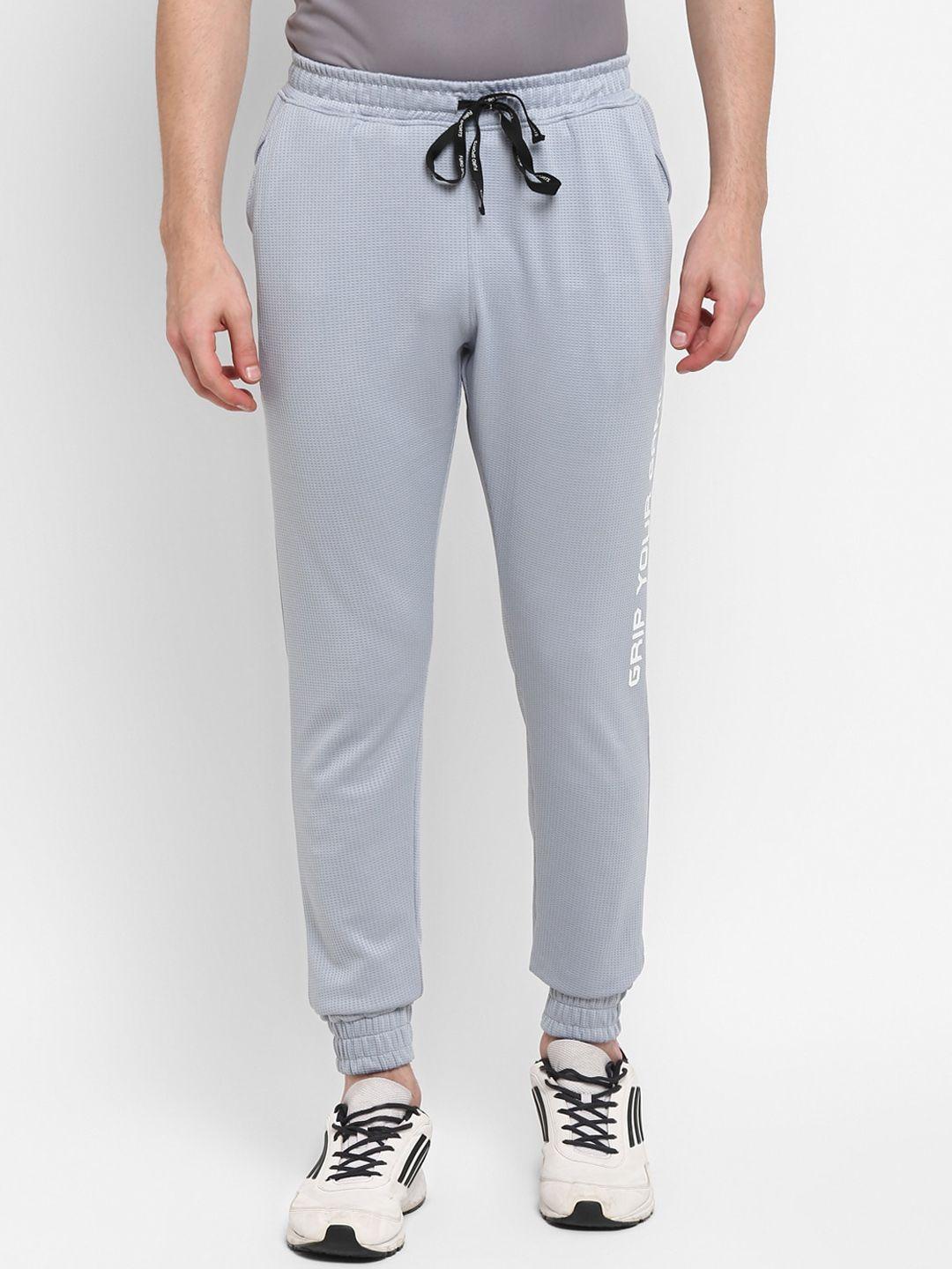 furo by red chief men grey solid joggers