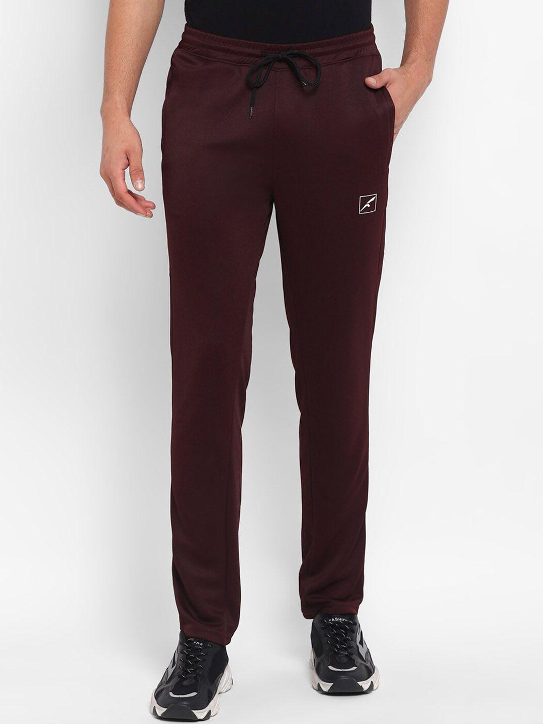 furo by red chief men maroon track pants