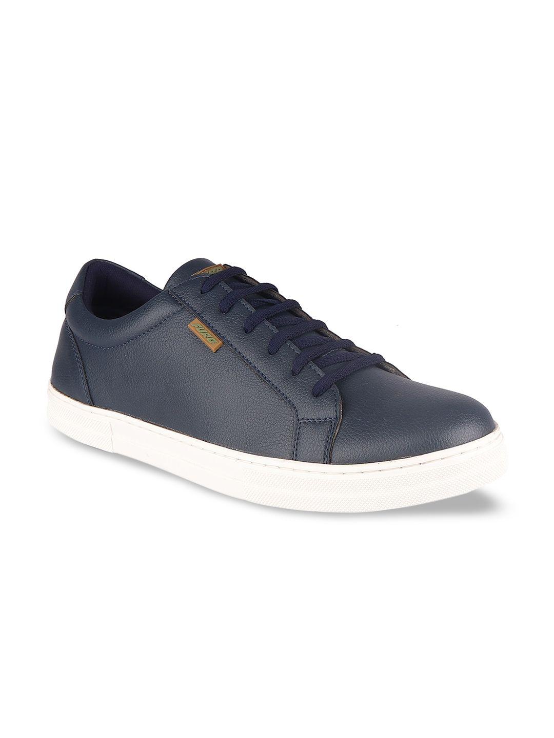 furo by red chief men navy blue lace-up sneakers