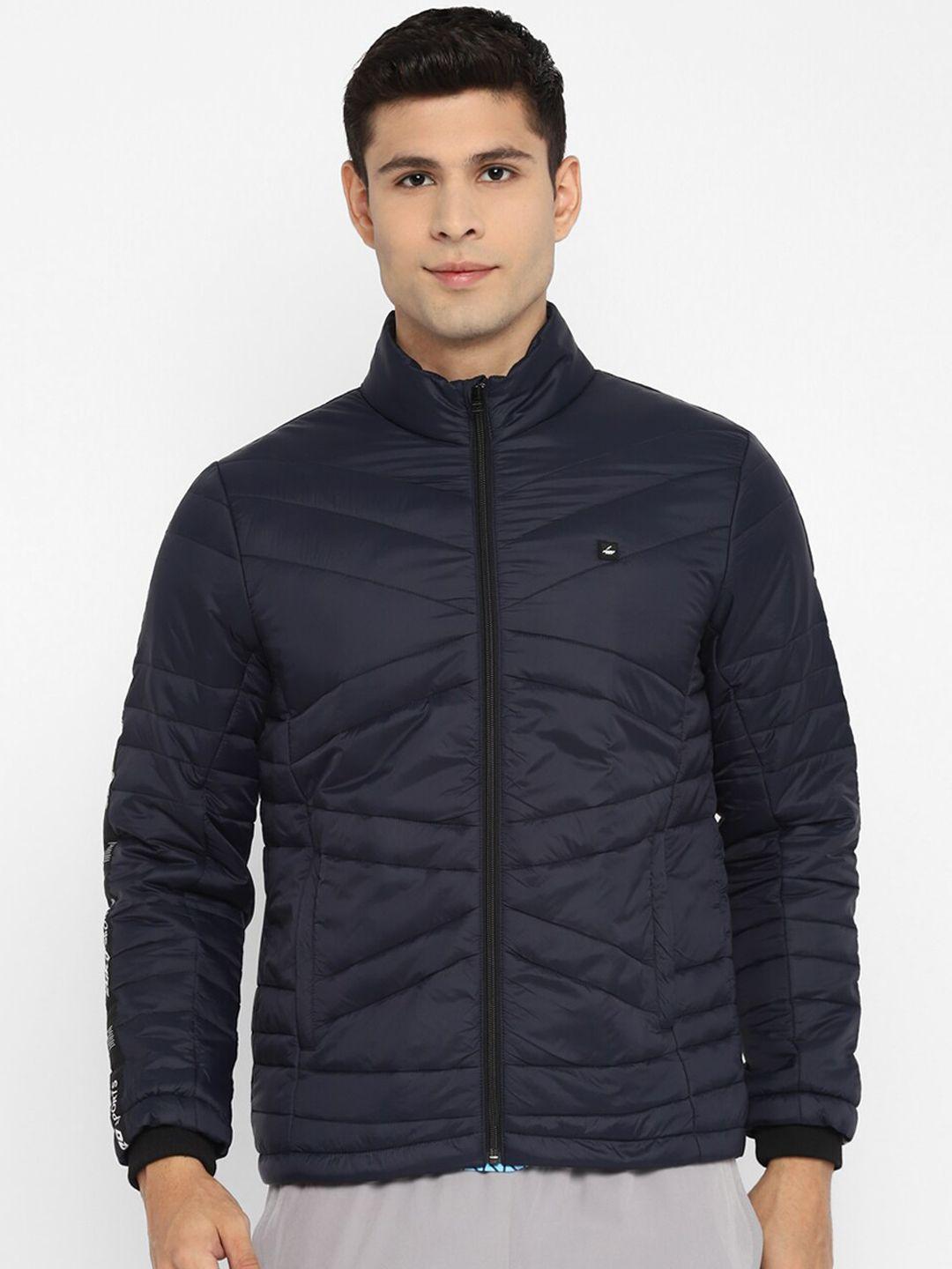 furo by red chief men navy blue lightweight padded jacket