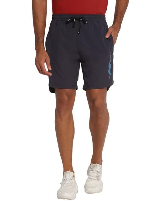 furo by red chief regular fit dark grey shorts for men (of170008 174)