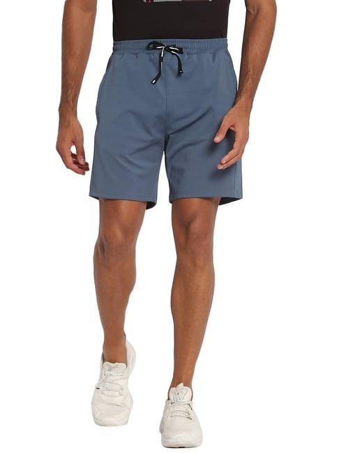 furo by red chief regular fit ocean blue shorts for men (of170006 1302)