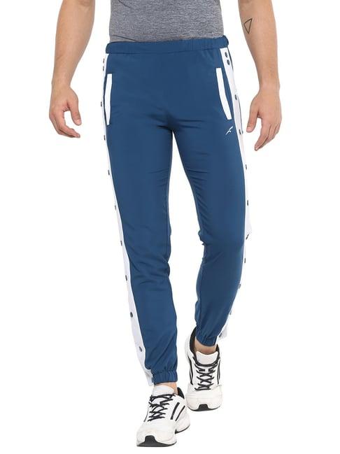 furo by red chief teal regular fit sports joggers