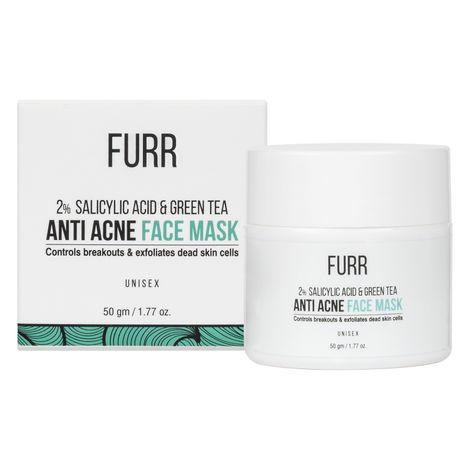 furr 2% salicylic acid & green tea anti acne face mask