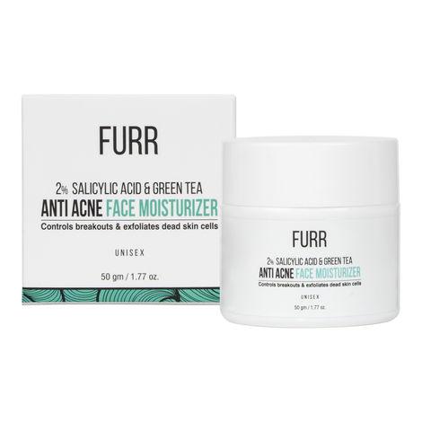 furr 2% salicylic acid & green tea anti acne face moisturizer