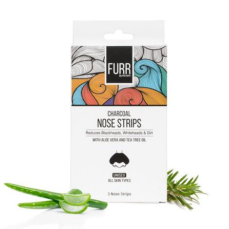 furr by pee safe charcoal nose strips (pack of 3)