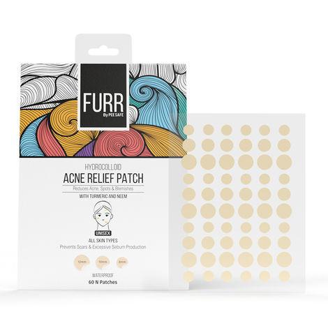 furr by pee safe acne relief patches (60 patches)