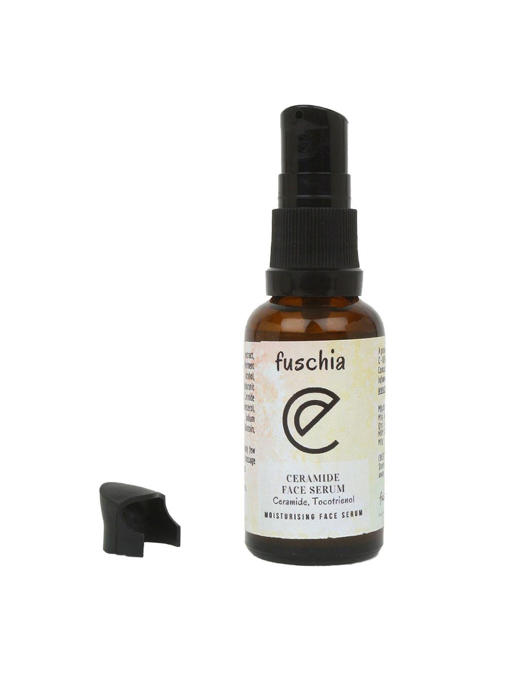 fuschia multi-ceramide skin moisturising face serum with tocotrienol - 30 ml