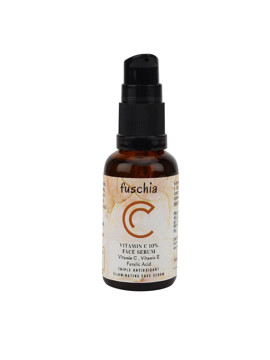 fuschia 10% vitamin c triple antioxidant face serum with vitamin c & ferulic acid - 30ml
