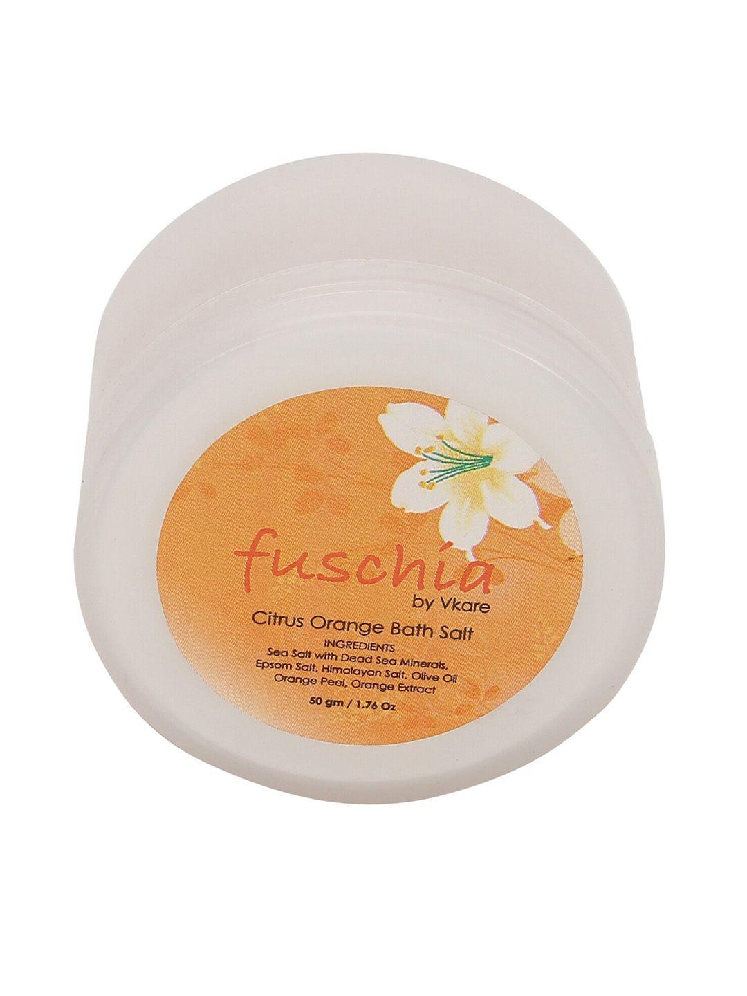 fuschia citrus orange bath salt - 50 g