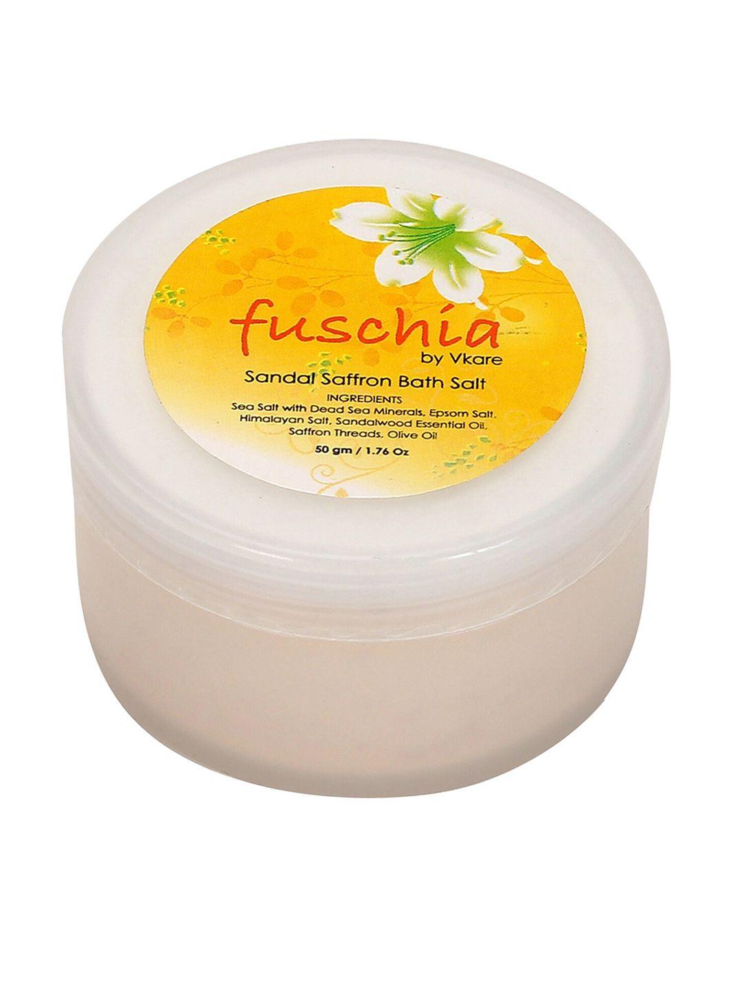 fuschia sandal saffron bath salt - 50 g