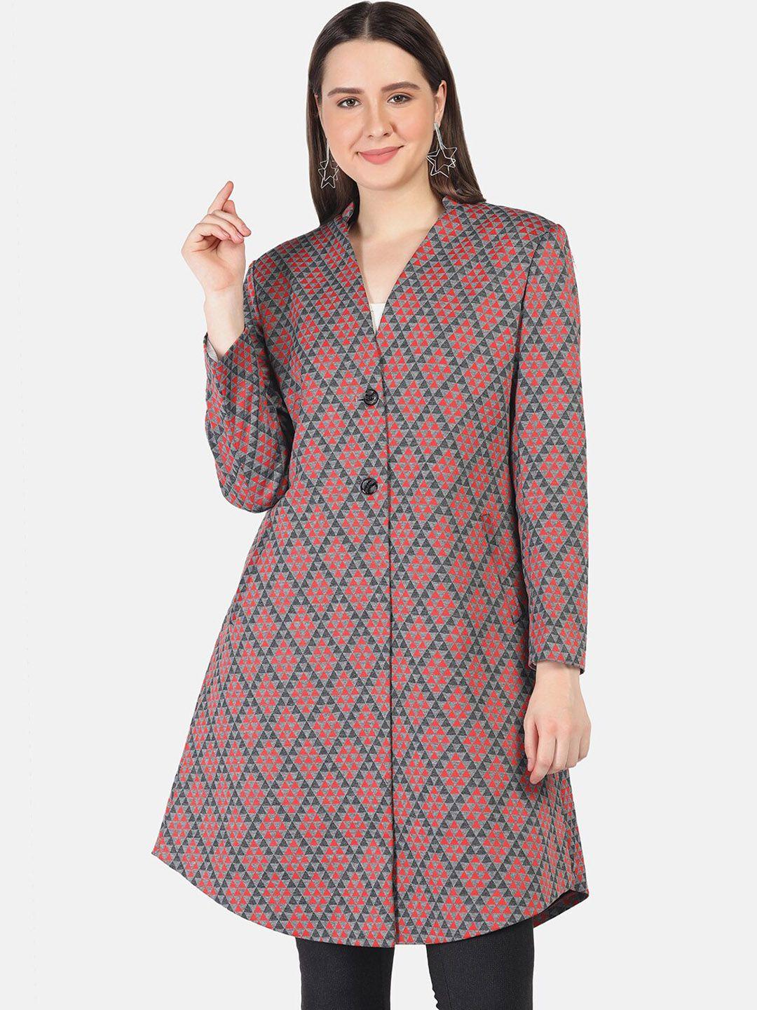 futuro women printed overcoat