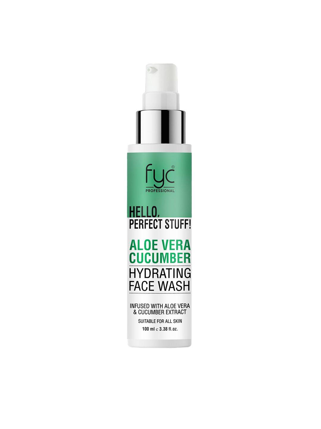 fyc professional aloe vera & cucumber face wash