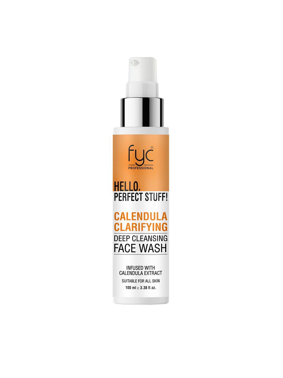 fyc professional calendula clarifying face wash, 100 ml