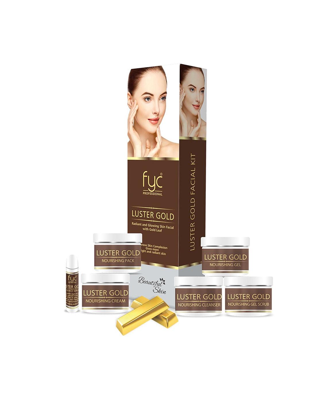 fyc professional luster gold facial kit 260 g